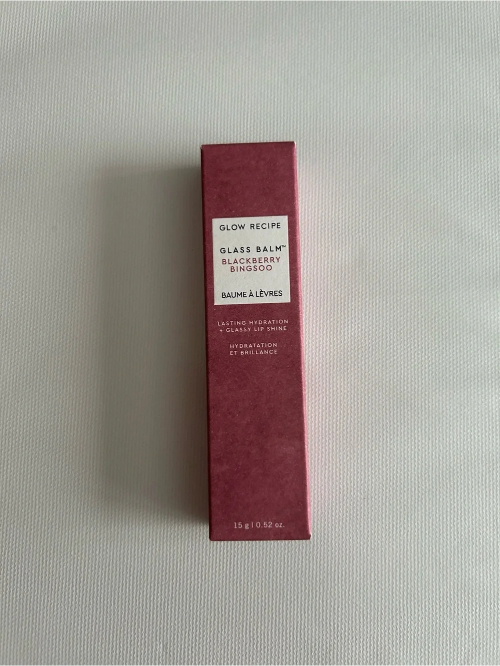 GLOW RECIPE GLASS BALM LIP TREATMENT- BLACKBERRY BINGSOO